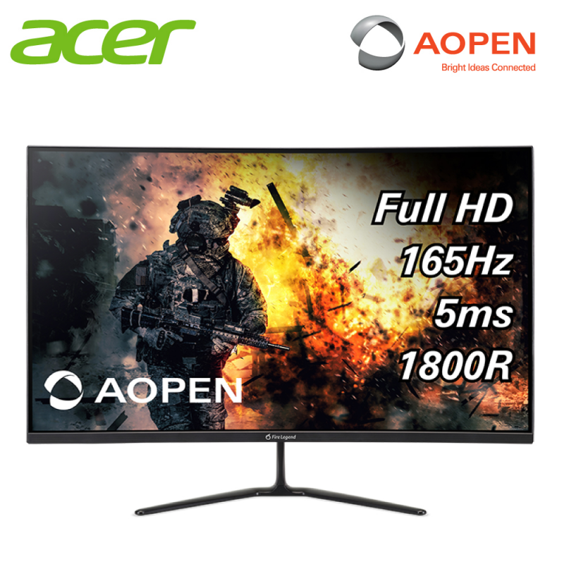 Acer AOpen 32HC5QRS 32" Curved 165Hz Gaming Monitor