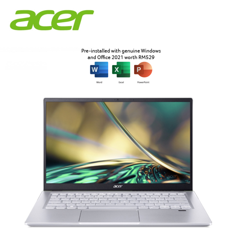 Acer Swift X SFX14-42G-R8Y5 14'' FHD Laptop Green - Image 6
