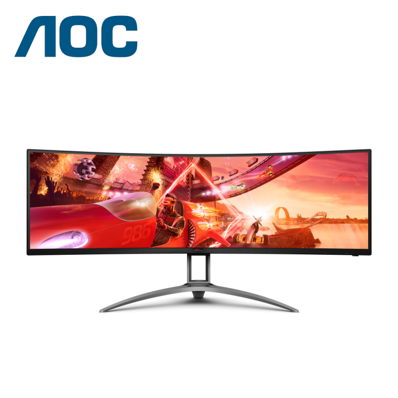 AOC AG493UCX2 48.8" DQHD 165Hz Curved Gaming Monitor - Image 5