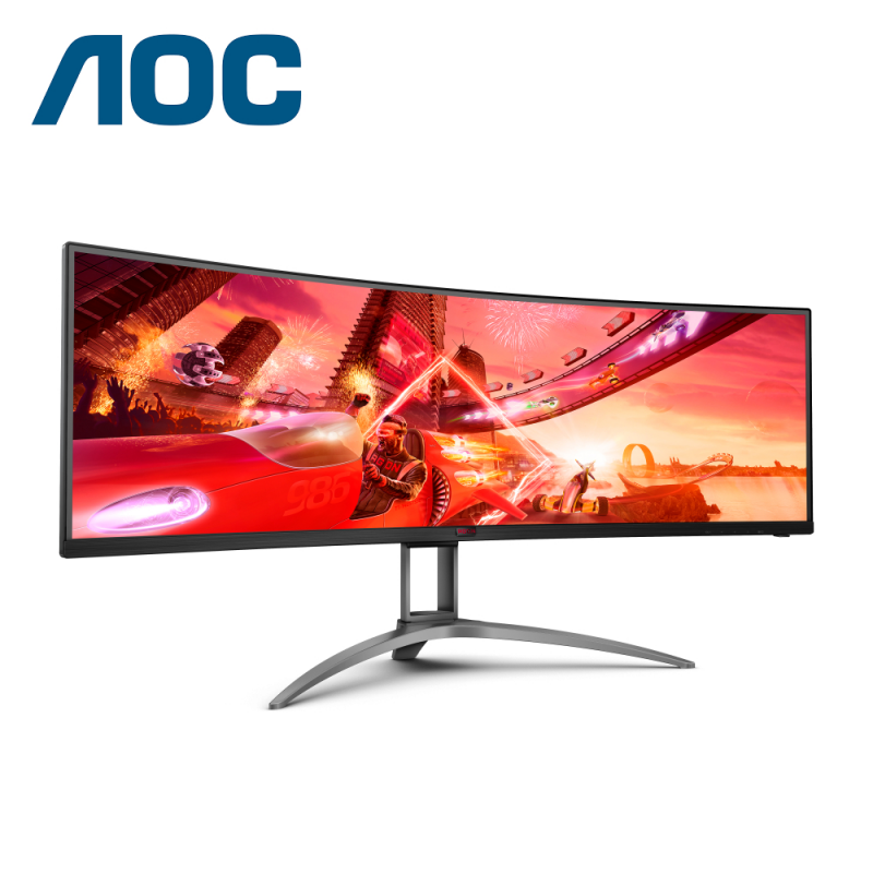 AOC AG493UCX2 48.8" DQHD 165Hz Curved Gaming Monitor