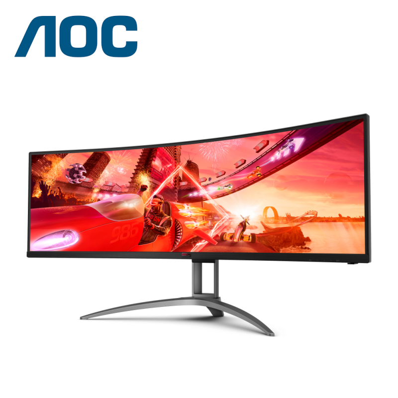 AOC AG493UCX2 48.8" DQHD 165Hz Curved Gaming Monitor - Image 4