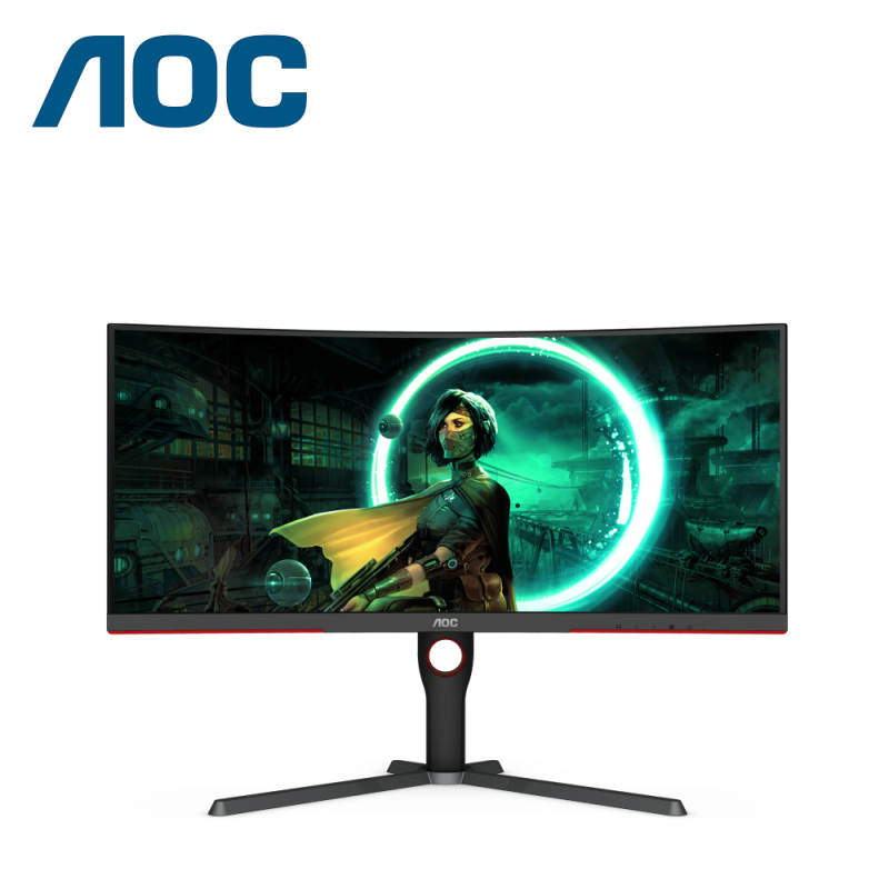 AOC CQ30G3Z 30" WFHD 200Hz DC-Backlit Curved Gaming Monitor
