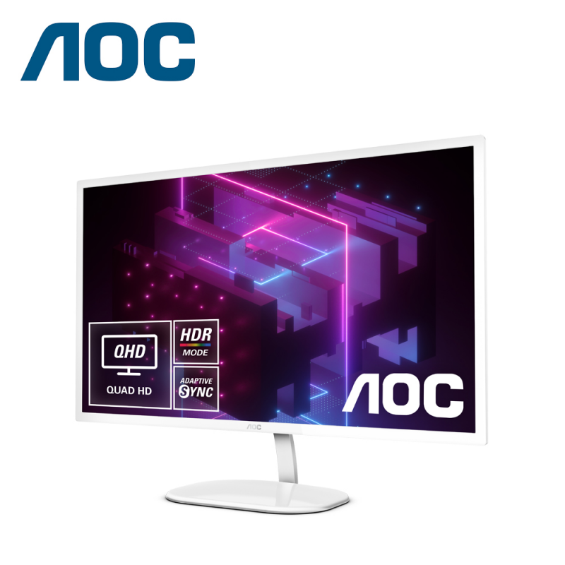 AOC Q32V3S/WS 31.5" QHD 75Hz IPS Monitor - Image 3