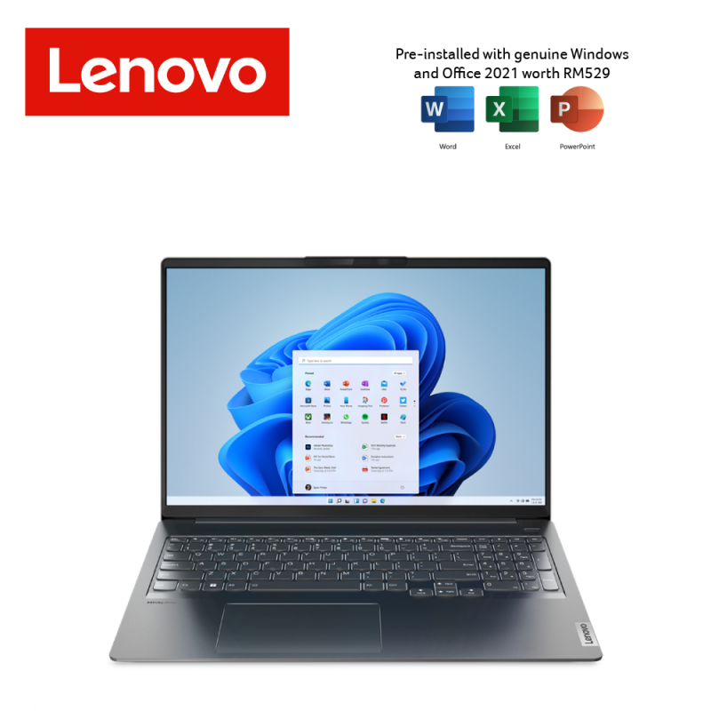 Lenovo IdeaPad 5 Pro 16ARH7 82SN004GMJ 16'' WQXGA 120Hz Laptop Grey - Image 5