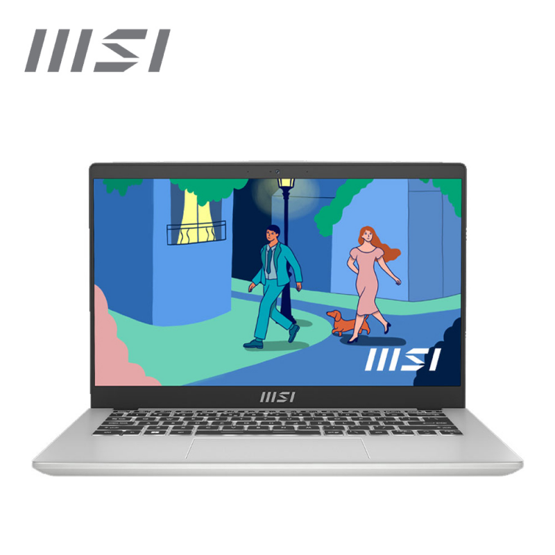 MSI Modern 14 C12M-257 14" FHD Laptop Urban Silver - Image 2