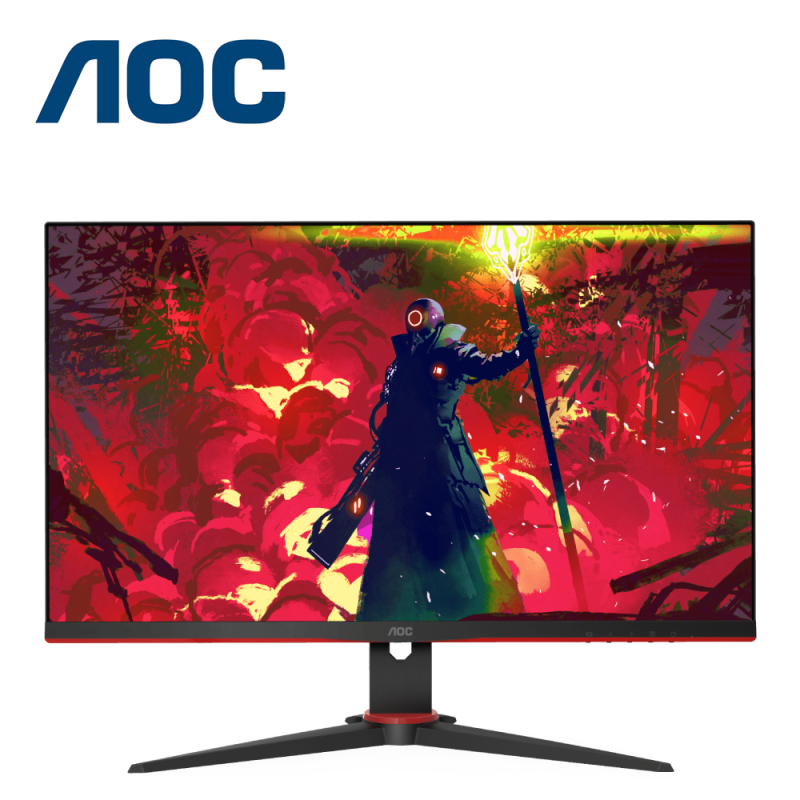 AOC 24G2E5 23.8" FHD IPS HDR FreeSync Gaming Monitor - Image 4