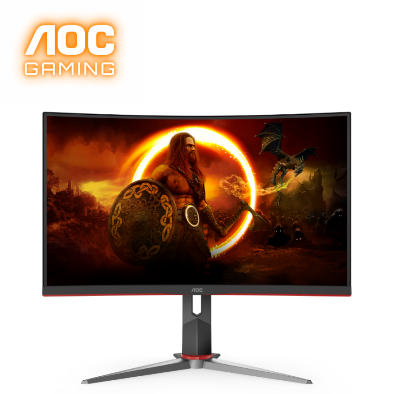 AOC C27G2Z 27" FHD 240Hz 0.5ms Curve FreeSync Gaming Monitor ( HDMI, DisplayPort, 3 Yrs Wrty ) - Image 4
