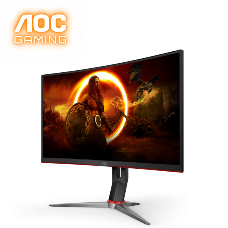 AOC C27G2Z 27" FHD 240Hz 0.5ms Curve FreeSync Gaming Monitor ( HDMI, DisplayPort, 3 Yrs Wrty )