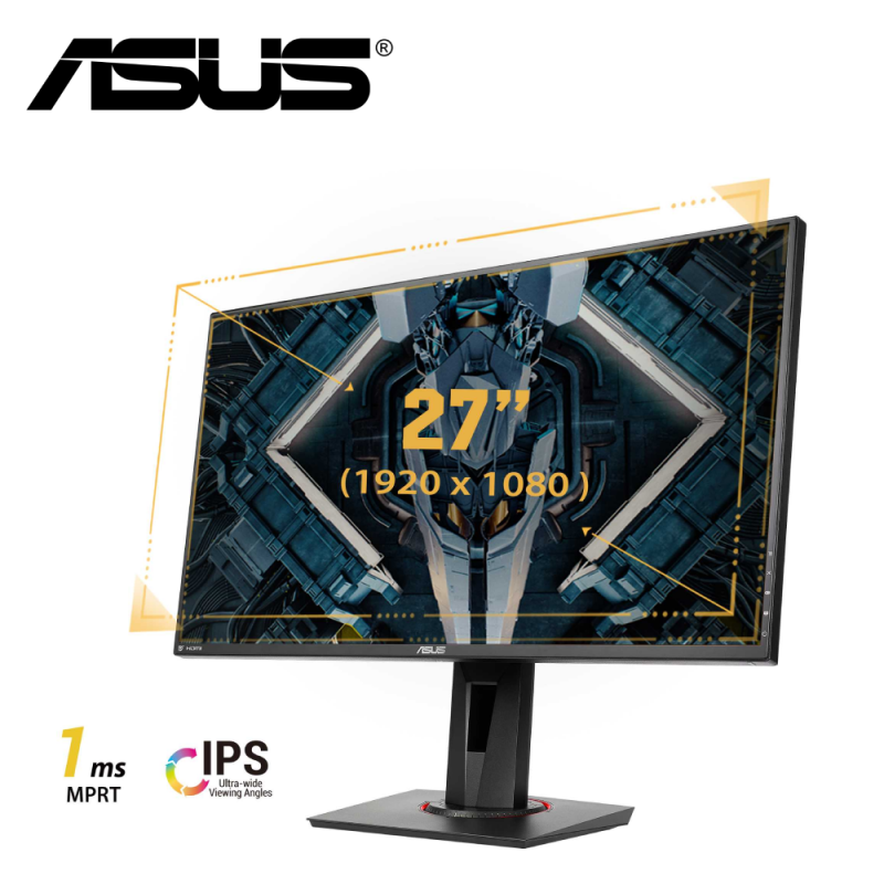 ASUS TUF VG279QR 27" FHD 165Hz FreeSync Gaming Monitor ( 1ms MPRT, Shadow Boost, DP, HDMI, 3 Yrs Wrty ) - Image 3